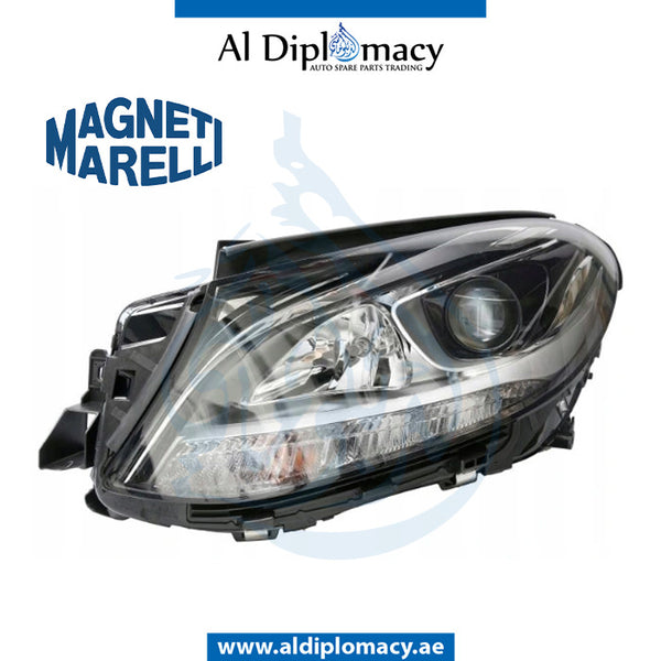 Left Headlight, Led, 710815101301 for Mercedes-Benz GLE Class W166 (2011-2019) models, Part Number MM-1668201559